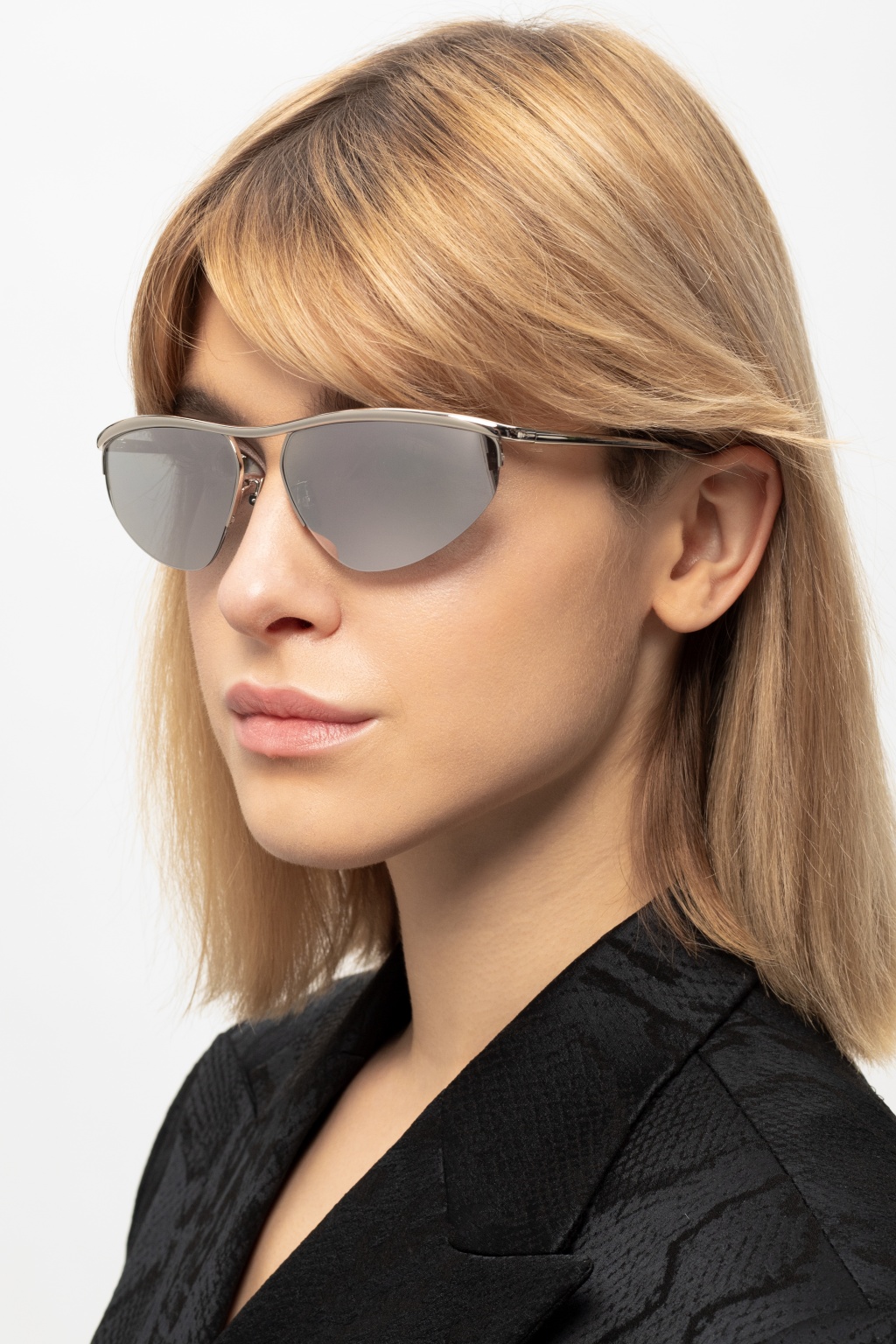 Bottega Veneta C1 Browline sunglasses